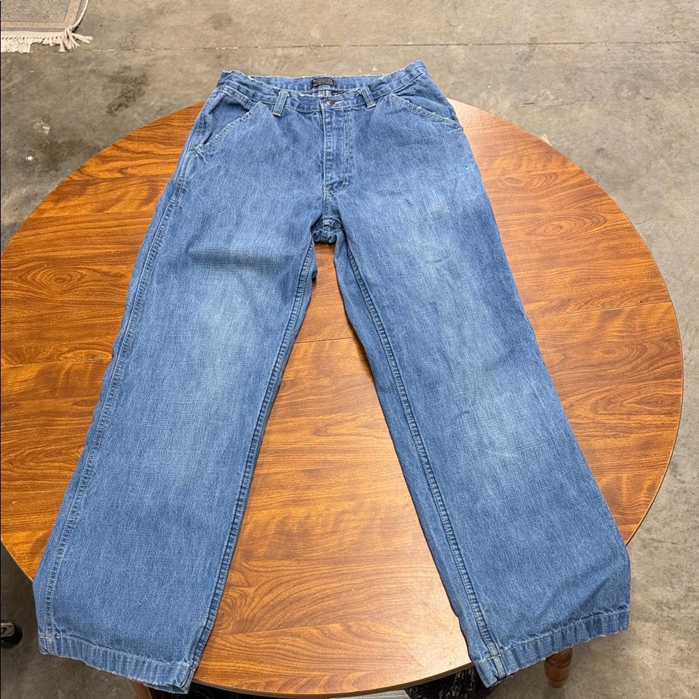 Men's Relaxed Fit Blue Jeans